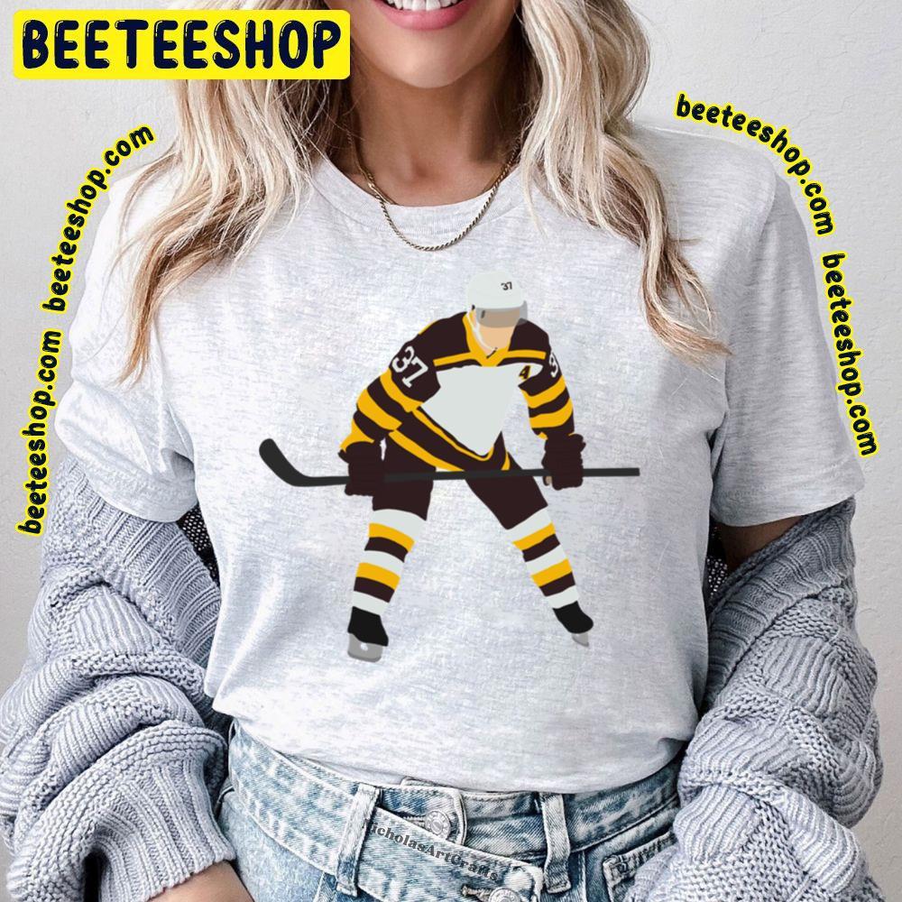 Patrice Bergeron Winter Boston Bruins Hockey Unisex T-Shirt Patrice Bergeron Winter Boston Bruins Hockey Unisex T-Shirt