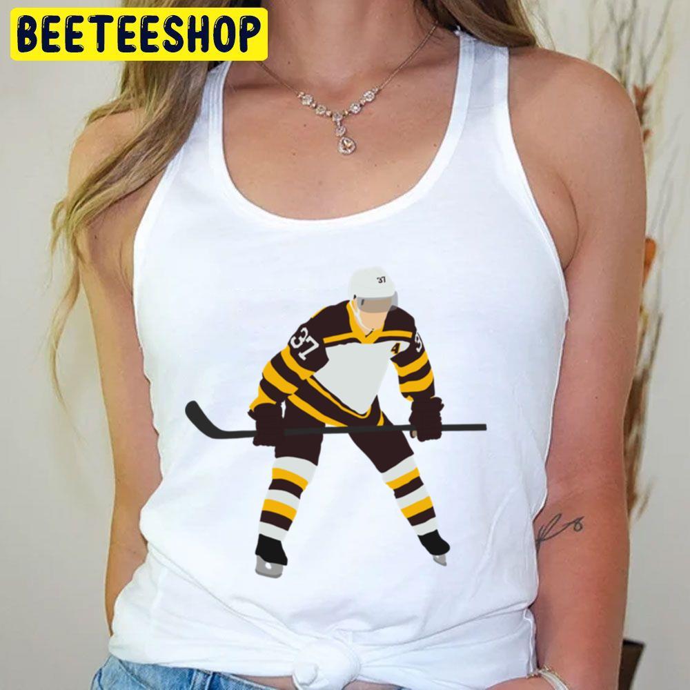 Patrice Bergeron Winter Boston Bruins Hockey Unisex T-Shirt Patrice Bergeron Winter Boston Bruins Hockey Unisex T-Shirt