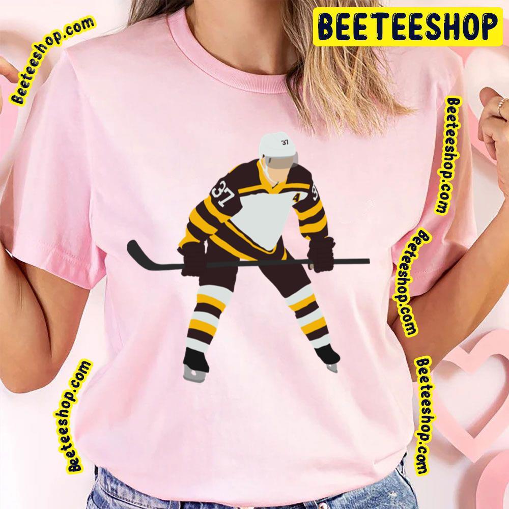 Patrice Bergeron Winter Boston Bruins Hockey Unisex T-Shirt Patrice Bergeron Winter Boston Bruins Hockey Unisex T-Shirt