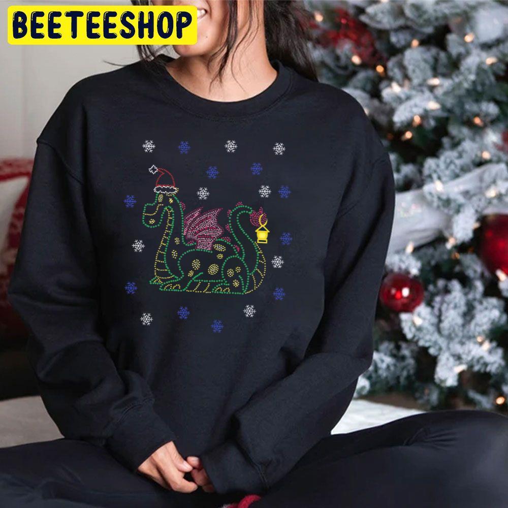 Pete The Christmas Dragon Beeteeshop Trending Unisex Hoodie Pete The Christmas Dragon Beeteeshop Trending Unisex Hoodie