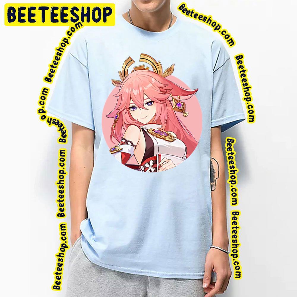 Pink Circle Style Miko Beeteeshop Trending Unisex T-Shirt Pink Circle Style Miko Beeteeshop Trending Unisex T-Shirt