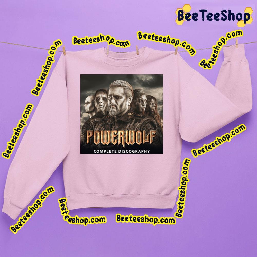 Powerwolf Complete Discography Beeteeshop Trending Unisex Sweatshirt Powerwolf Complete Discography Beeteeshop Trending Unisex Sweatshirt