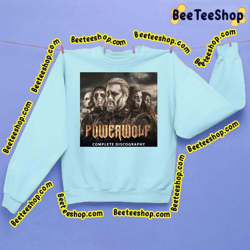 Powerwolf Complete Discography Beeteeshop Trending Unisex Sweatshirt Powerwolf Complete Discography Beeteeshop Trending Unisex Sweatshirt