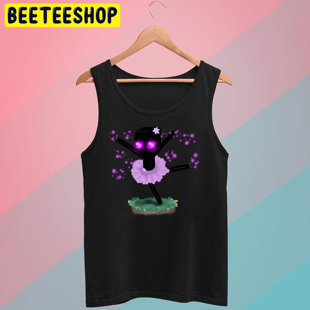 Purple Enderina Minecraft Unisex T-Shirt Purple Enderina Minecraft Unisex T-Shirt
