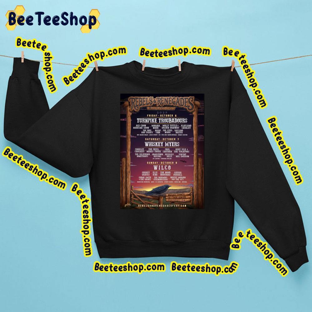 Rebels And Renegades Festival 2023 Beeteeshop Trending Unisex Sweatshirt Rebels And Renegades Festival 2023 Beeteeshop Trending Unisex Sweatshirt