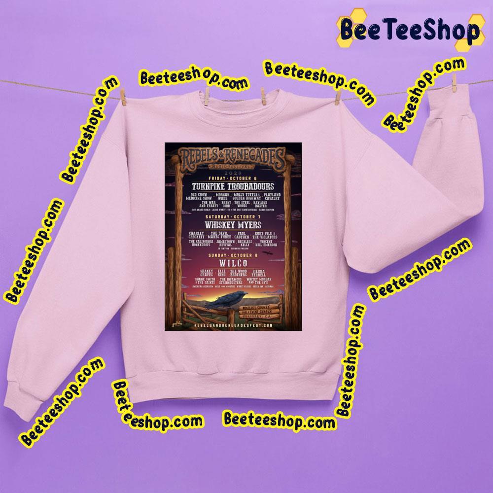 Rebels And Renegades Festival 2023 Beeteeshop Trending Unisex Sweatshirt Rebels And Renegades Festival 2023 Beeteeshop Trending Unisex Sweatshirt