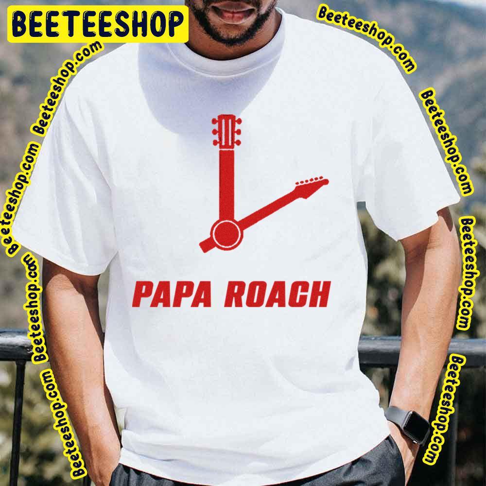 Red Guitar Papa Roach Unisex T-Shirt Red Guitar Papa Roach Unisex T-Shirt