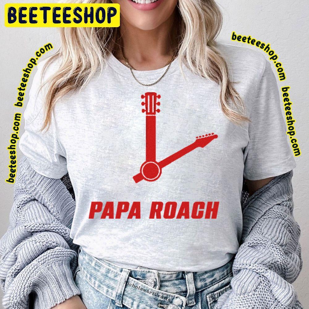 Red Guitar Papa Roach Unisex T-Shirt Red Guitar Papa Roach Unisex T-Shirt