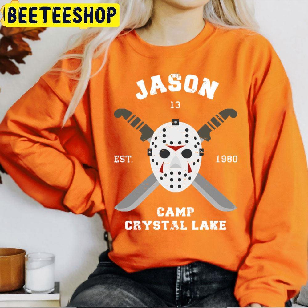 Retro Art Crystal Lake Jason Voorhees Halloween Beeteeshop Trending Unisex T-Shirt Retro Art Crystal Lake Jason Voorhees Halloween Beeteeshop Trending Unisex T-Shirt