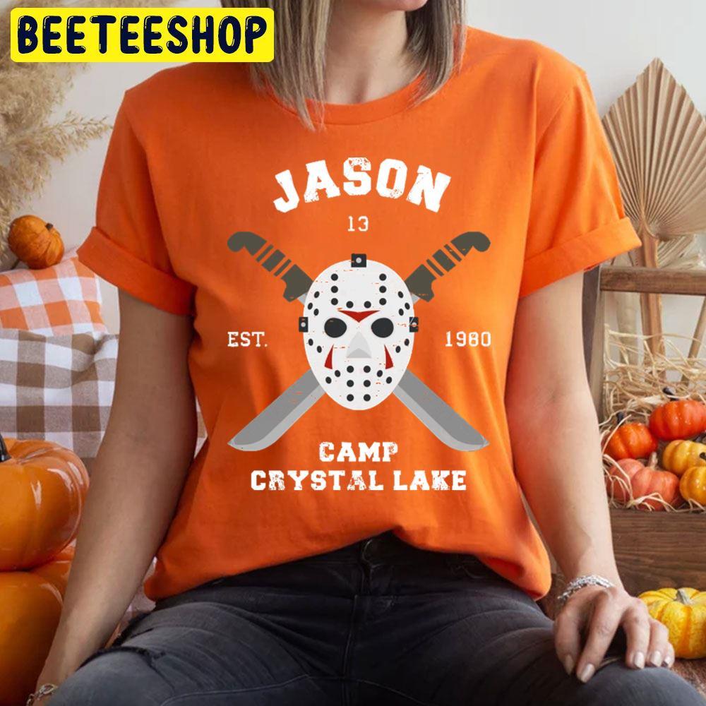 Retro Art Crystal Lake Jason Voorhees Halloween Beeteeshop Trending Unisex T-Shirt Retro Art Crystal Lake Jason Voorhees Halloween Beeteeshop Trending Unisex T-Shirt