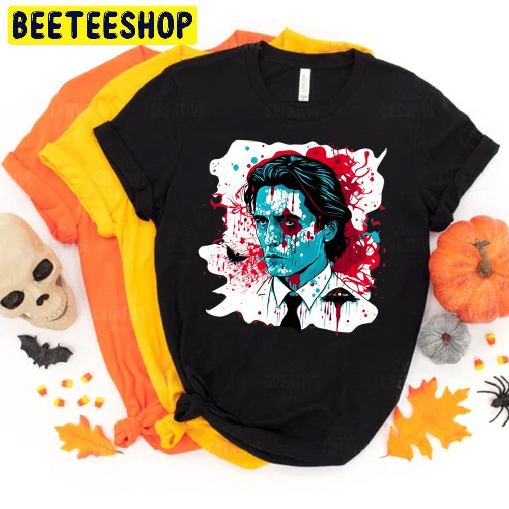 Retro Movie Patrick Bateman Halloween Beeteeshop Unisex T-Shirt Retro Movie Patrick Bateman Halloween Beeteeshop Unisex T-Shirt