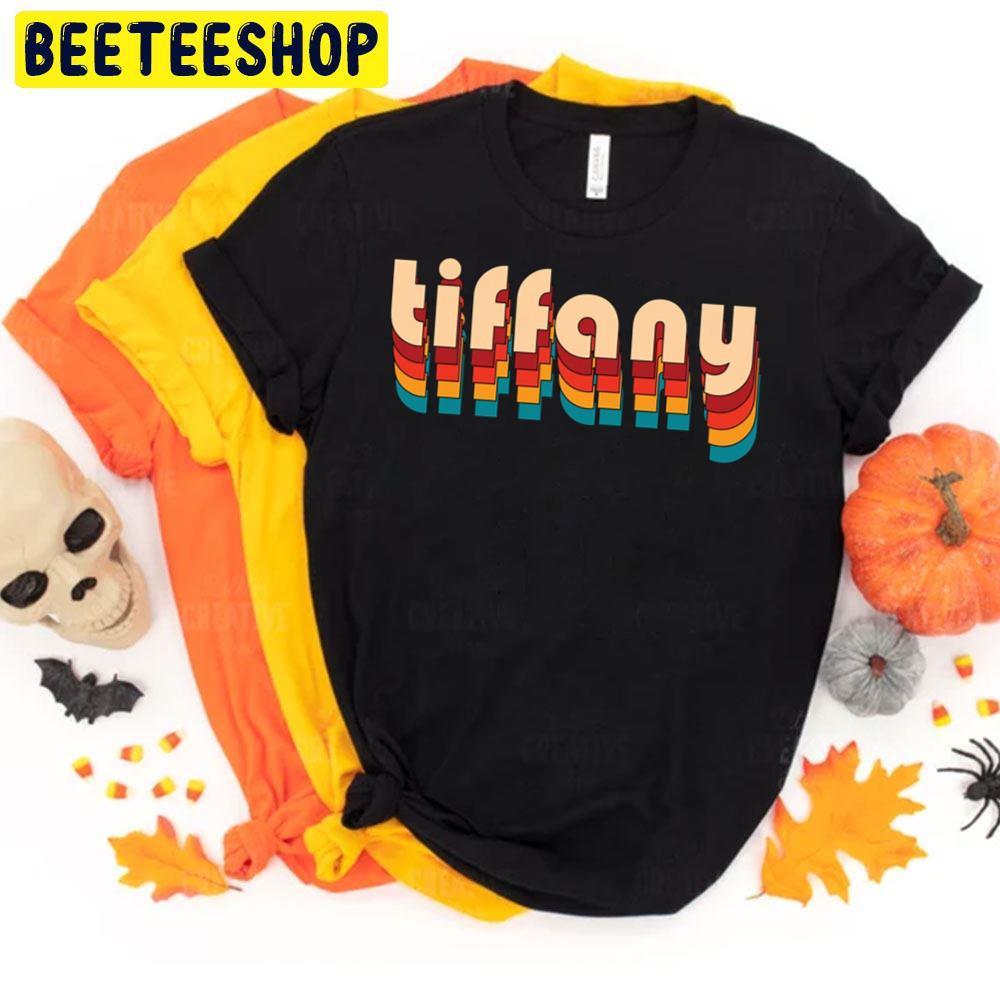Retro Tiffany Name Halloween Beeteeshop Unisex T-Shirt Retro Tiffany Name Halloween Beeteeshop Unisex T-Shirt
