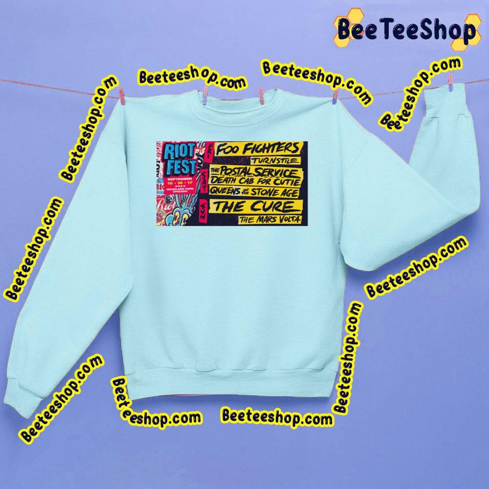 Riot Fest Chicago 2023 Announce Beeteeshop Trending Unisex Sweatshirt Riot Fest Chicago 2023 Announce Beeteeshop Trending Unisex Sweatshirt