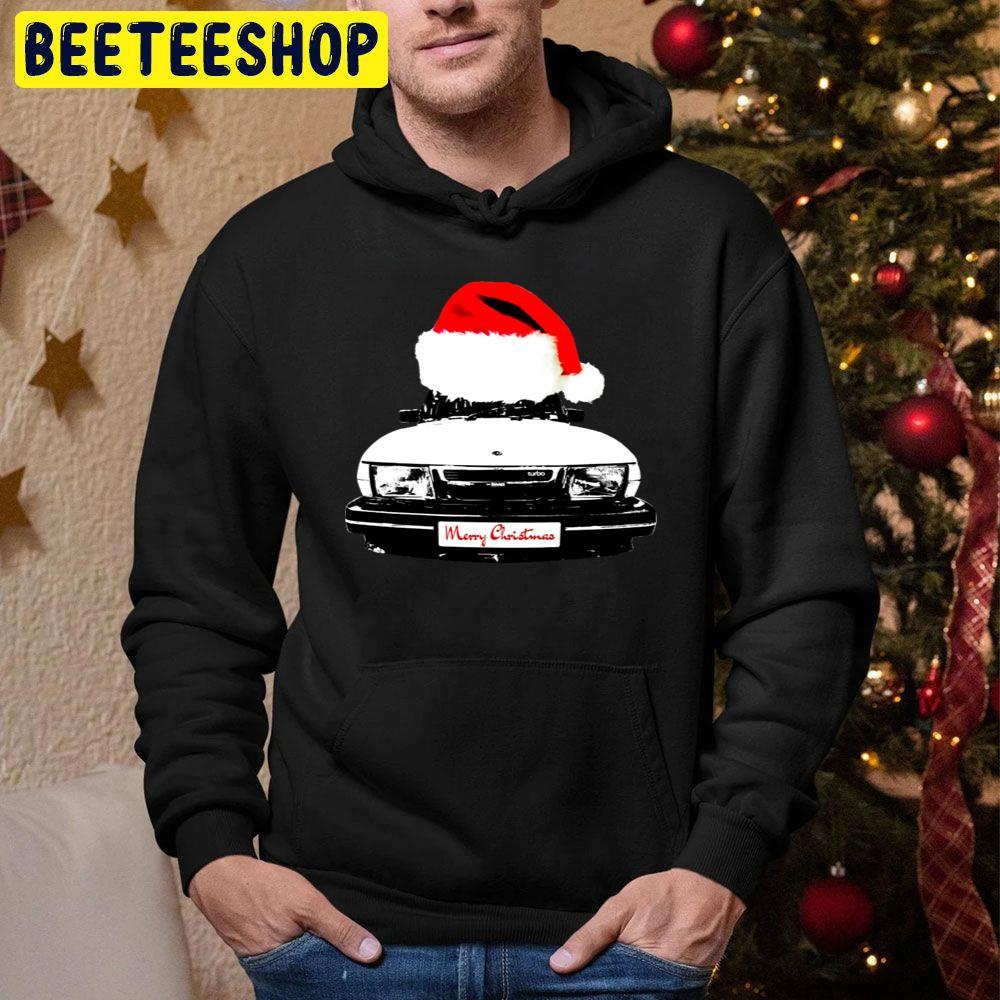 Saab 900 Turbo Car Christmas Hat Beeteeshop Trending Unisex Sweatshirt Saab 900 Turbo Car Christmas Hat Beeteeshop Trending Unisex Sweatshirt