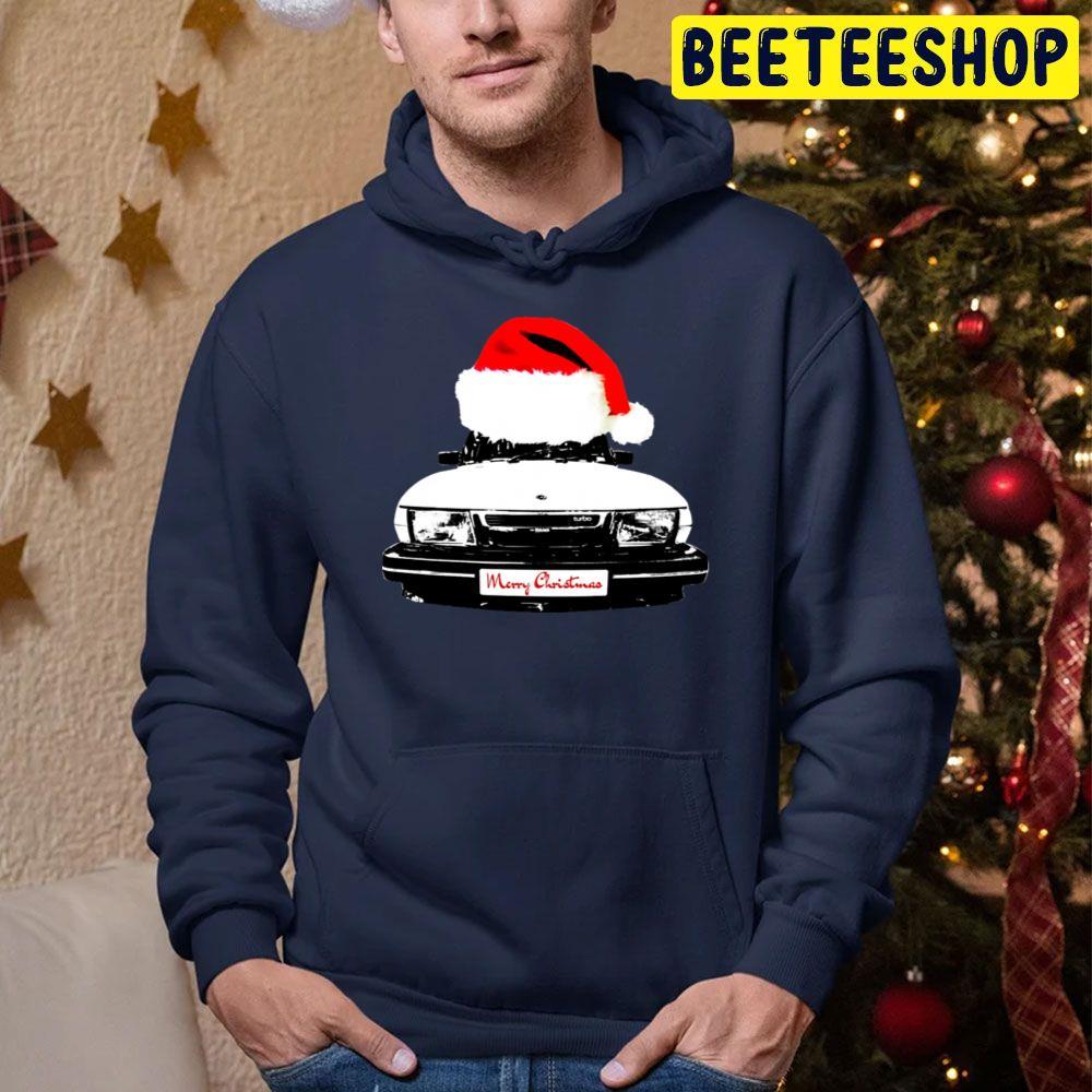 Saab 900 Turbo Car Christmas Hat Beeteeshop Trending Unisex Sweatshirt Saab 900 Turbo Car Christmas Hat Beeteeshop Trending Unisex Sweatshirt