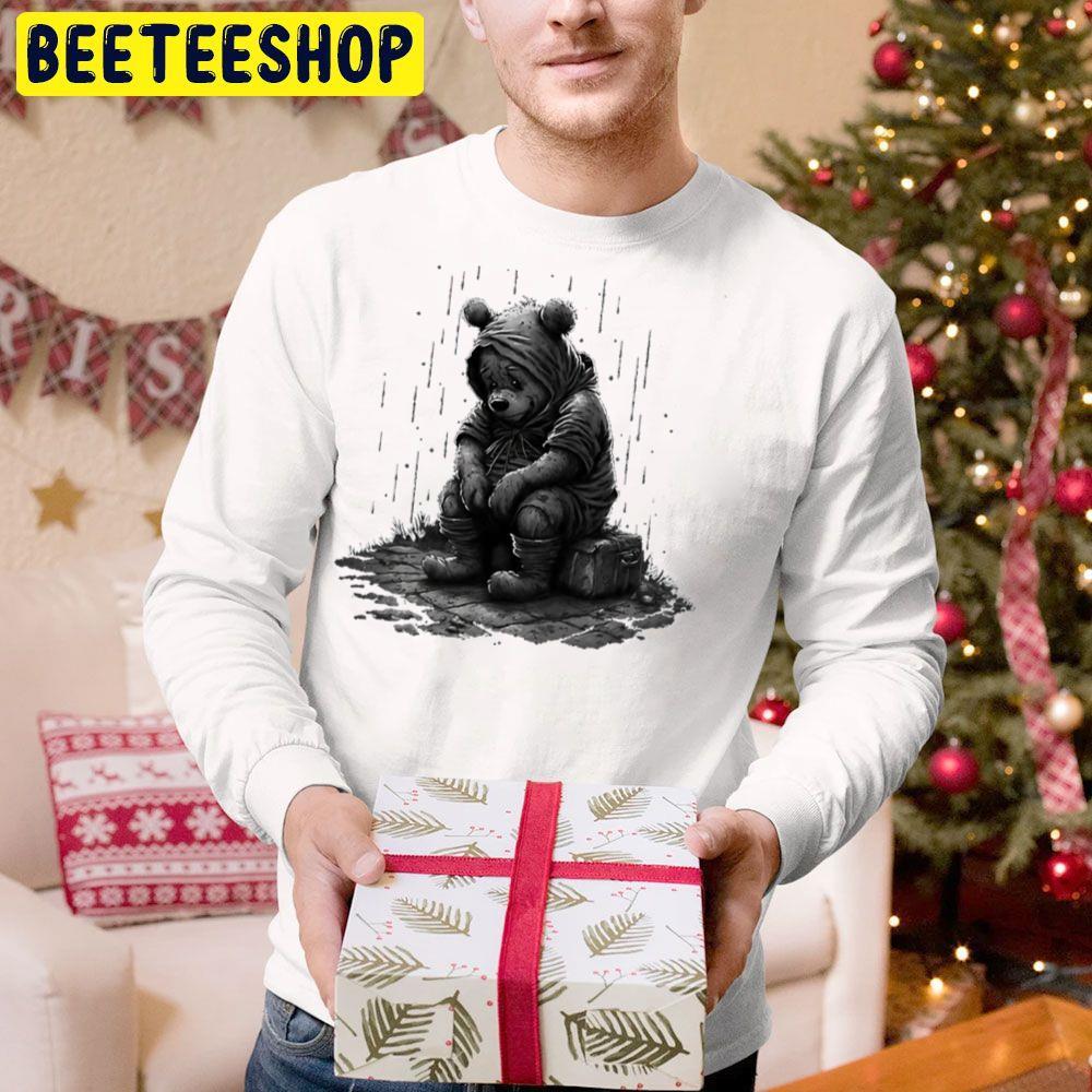 Sad Winnie The Pooh A Very Merry Pooh Year Beeteeshop Trending Unisex Hoodie Sad Winnie The Pooh A Very Merry Pooh Year Beeteeshop Trending Unisex Hoodie