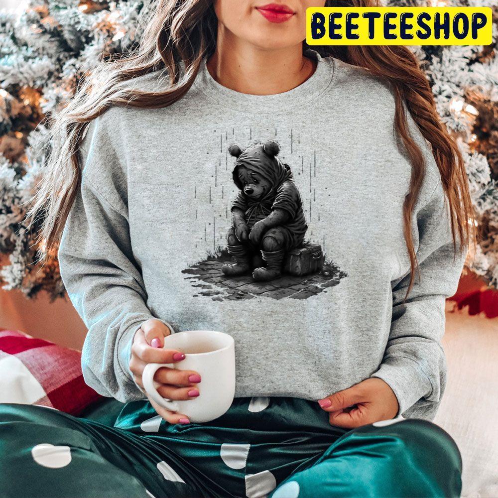 Sad Winnie The Pooh A Very Merry Pooh Year Beeteeshop Trending Unisex Hoodie Sad Winnie The Pooh A Very Merry Pooh Year Beeteeshop Trending Unisex Hoodie