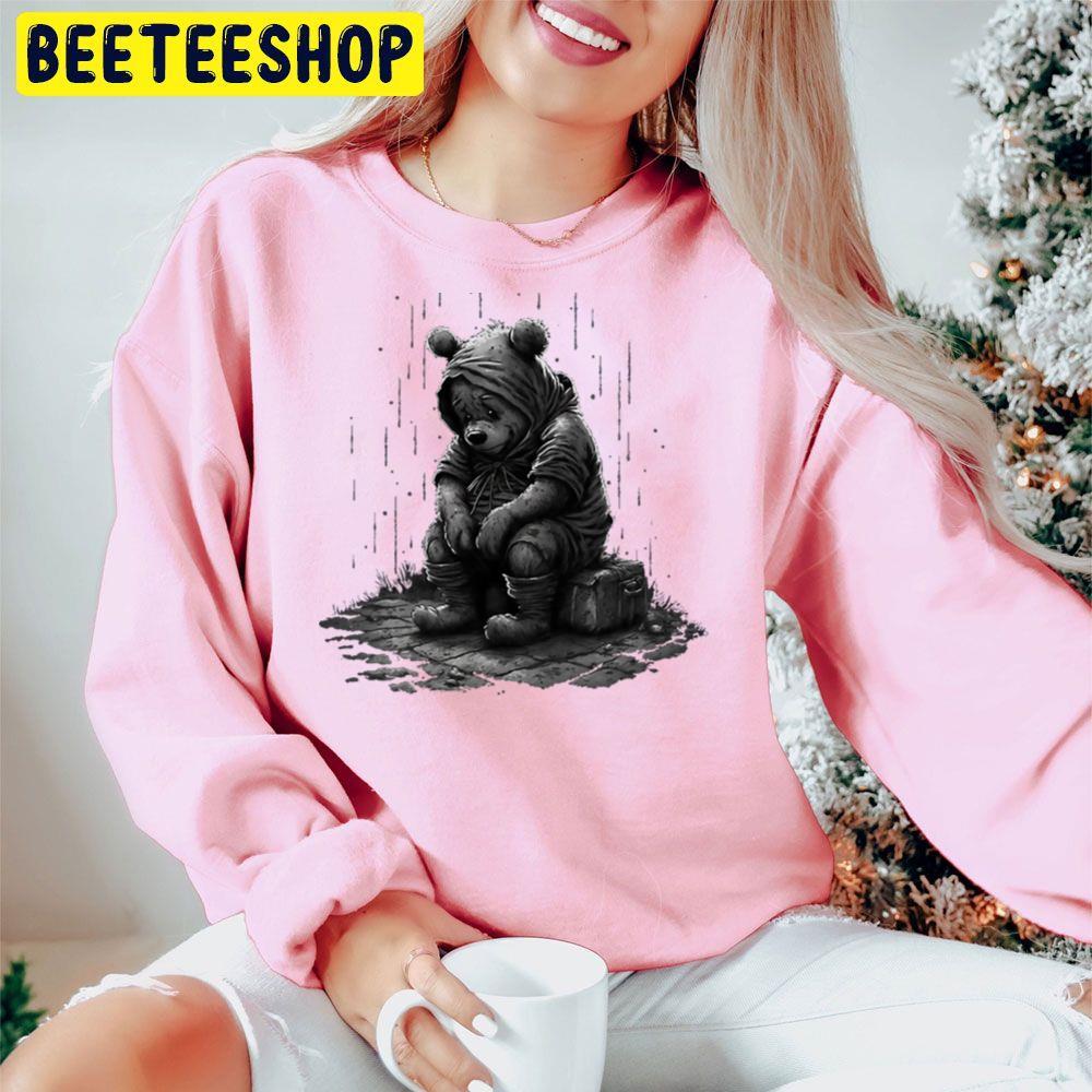 Sad Winnie The Pooh A Very Merry Pooh Year Beeteeshop Trending Unisex Hoodie Sad Winnie The Pooh A Very Merry Pooh Year Beeteeshop Trending Unisex Hoodie