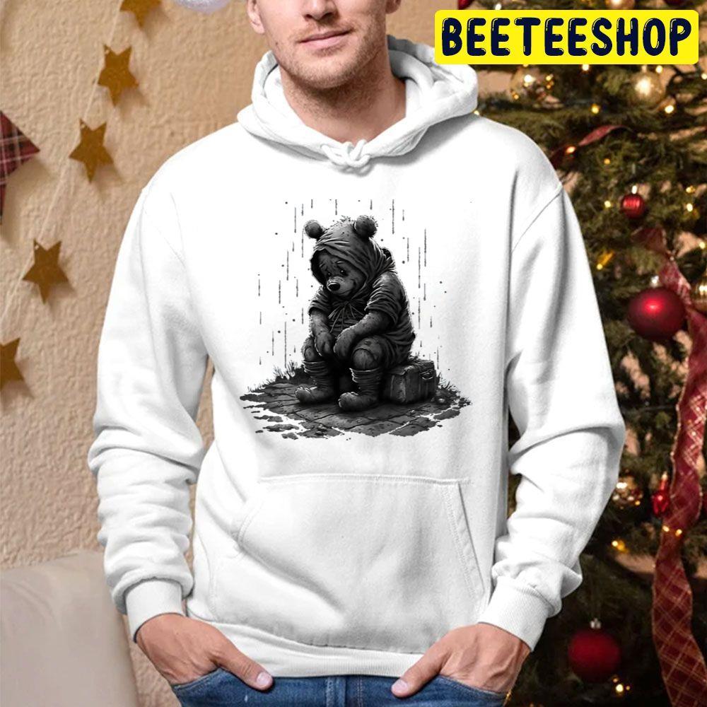 Sad Winnie The Pooh A Very Merry Pooh Year Beeteeshop Trending Unisex Hoodie Sad Winnie The Pooh A Very Merry Pooh Year Beeteeshop Trending Unisex Hoodie