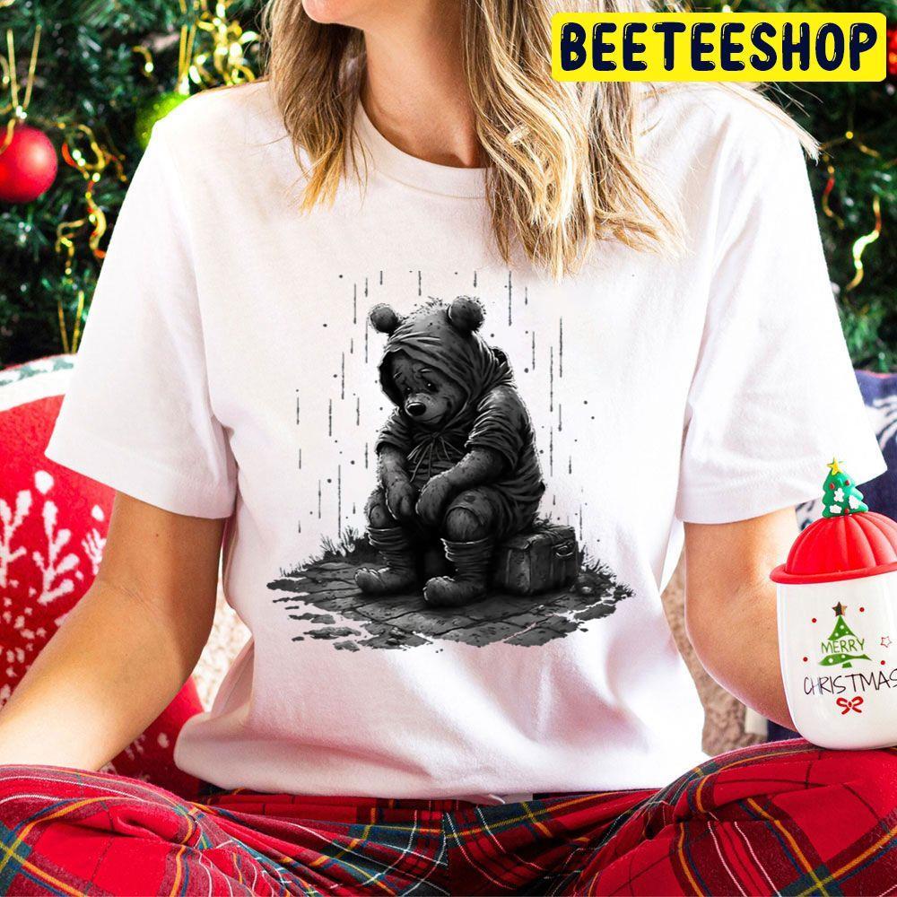 Sad Winnie The Pooh A Very Merry Pooh Year Beeteeshop Trending Unisex Hoodie Sad Winnie The Pooh A Very Merry Pooh Year Beeteeshop Trending Unisex Hoodie