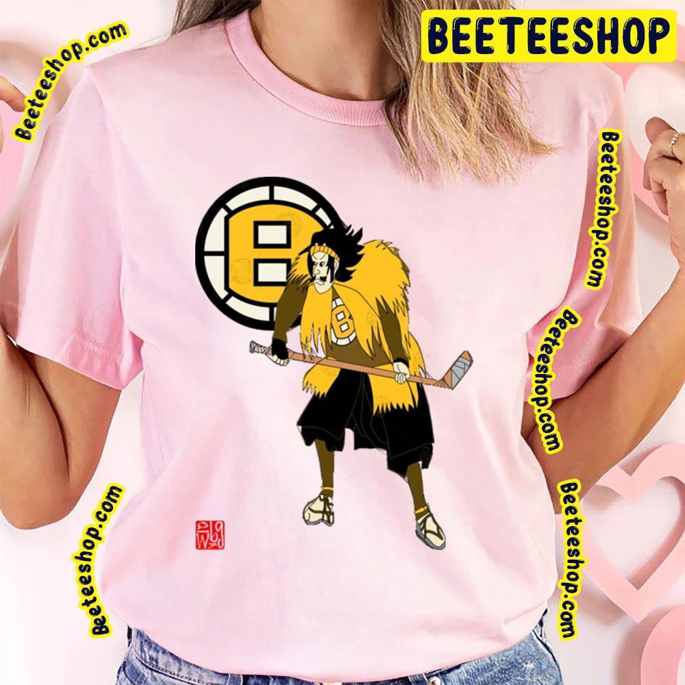 Samurai Boston Bruins Hockey Unisex T-Shirt Samurai Boston Bruins Hockey Unisex T-Shirt