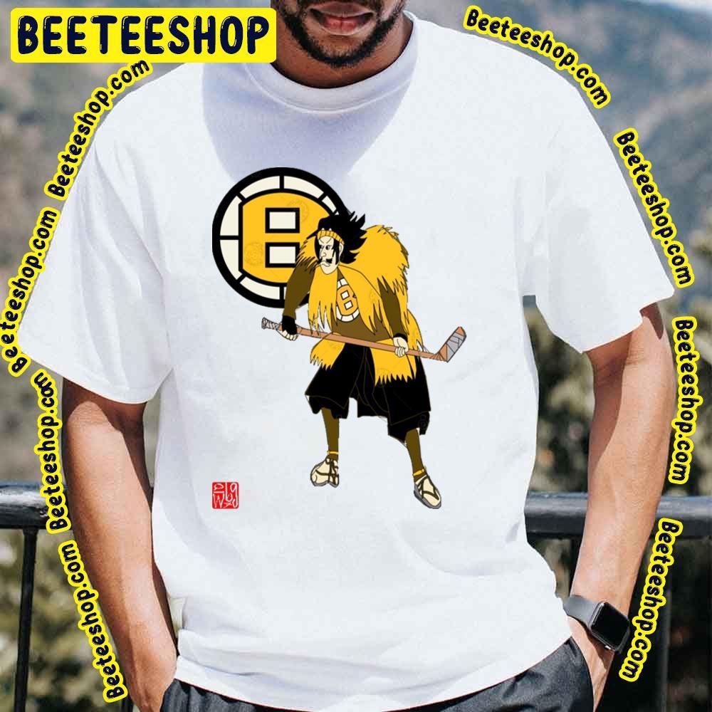 Samurai Boston Bruins Hockey Unisex T-Shirt Samurai Boston Bruins Hockey Unisex T-Shirt