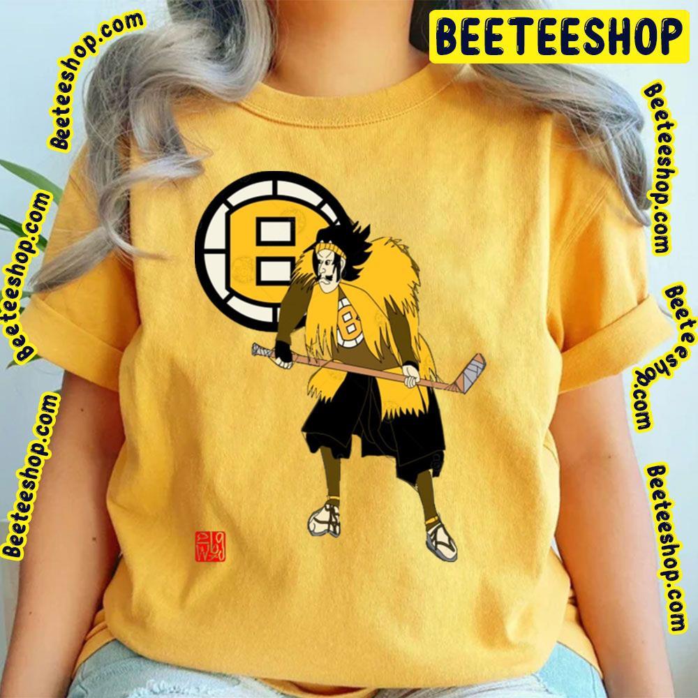 Samurai Boston Bruins Hockey Unisex T-Shirt Samurai Boston Bruins Hockey Unisex T-Shirt
