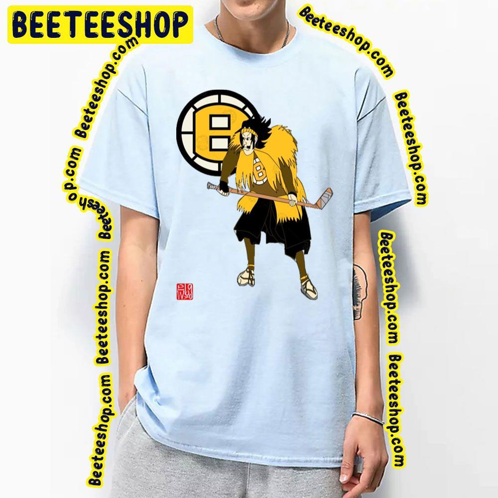 Samurai Boston Bruins Hockey Unisex T-Shirt Samurai Boston Bruins Hockey Unisex T-Shirt