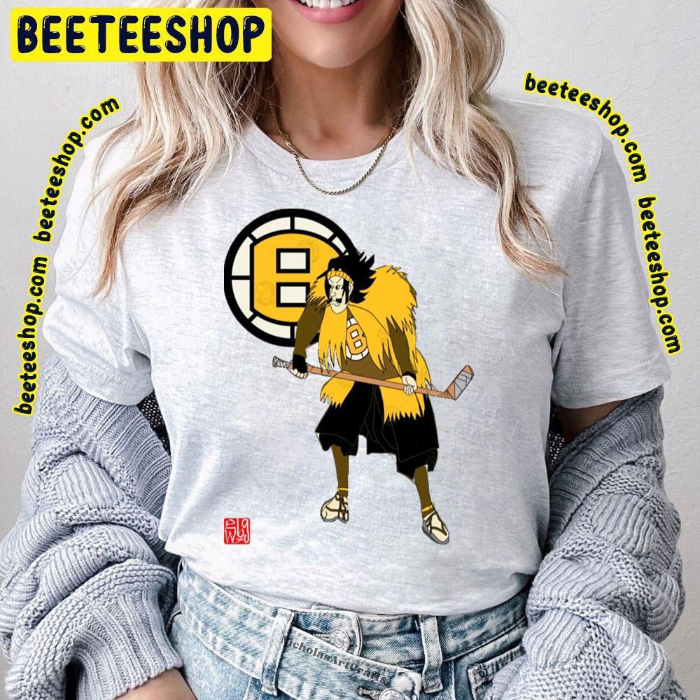 Samurai Boston Bruins Hockey Unisex T-Shirt Samurai Boston Bruins Hockey Unisex T-Shirt