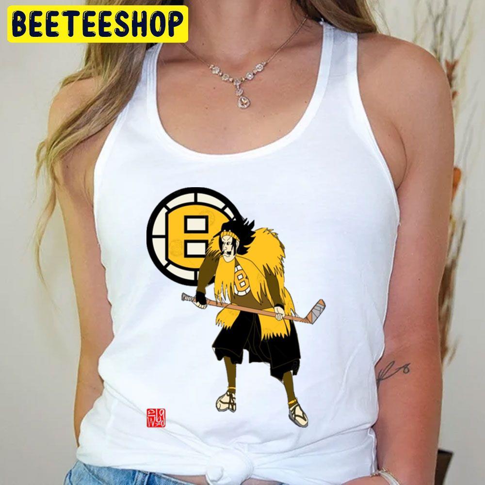 Samurai Boston Bruins Hockey Unisex T-Shirt Samurai Boston Bruins Hockey Unisex T-Shirt