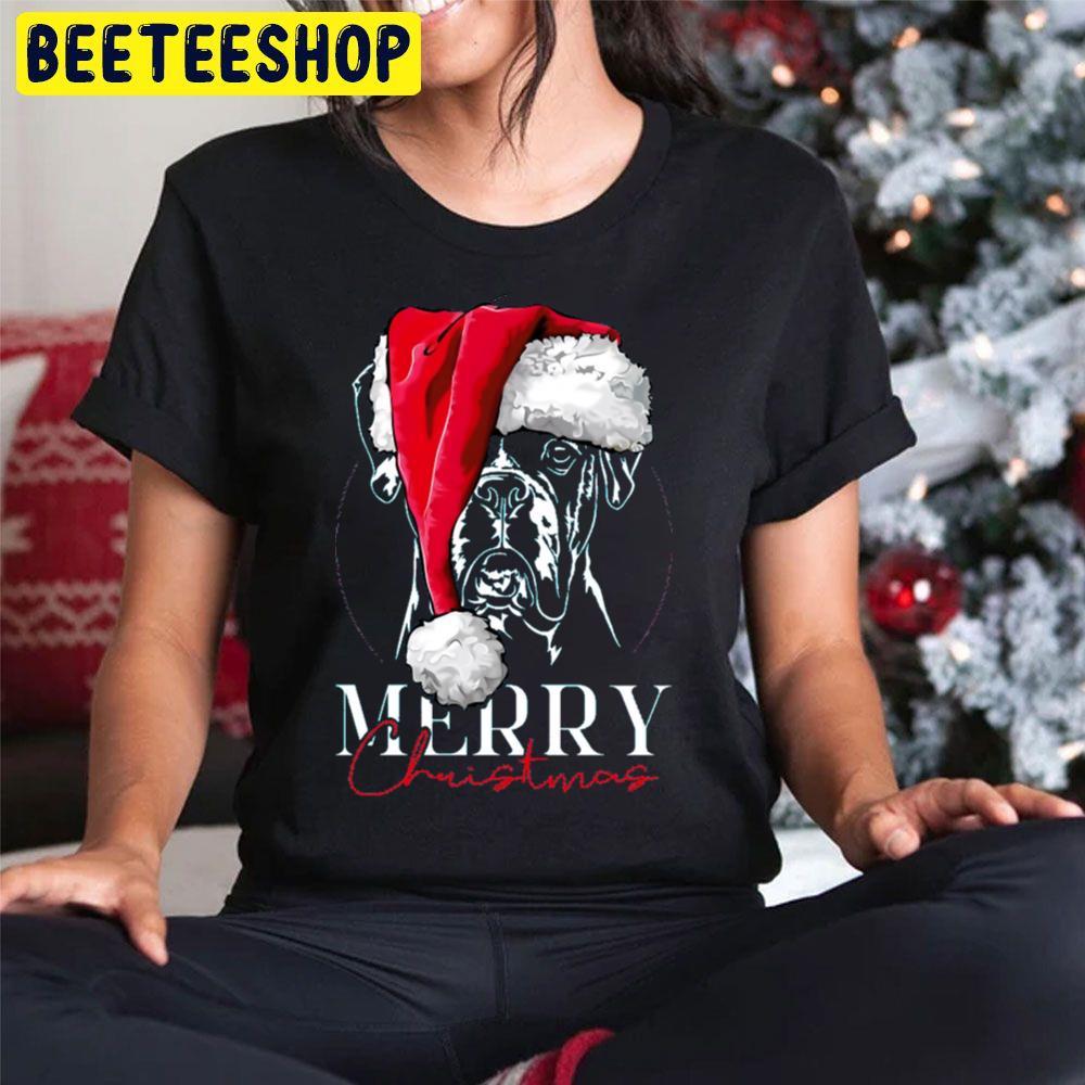 Santa Boxer Dog Merry Christmas Dog Beeteeshop Trending Unisex Hoodie Santa Boxer Dog Merry Christmas Dog Beeteeshop Trending Unisex Hoodie