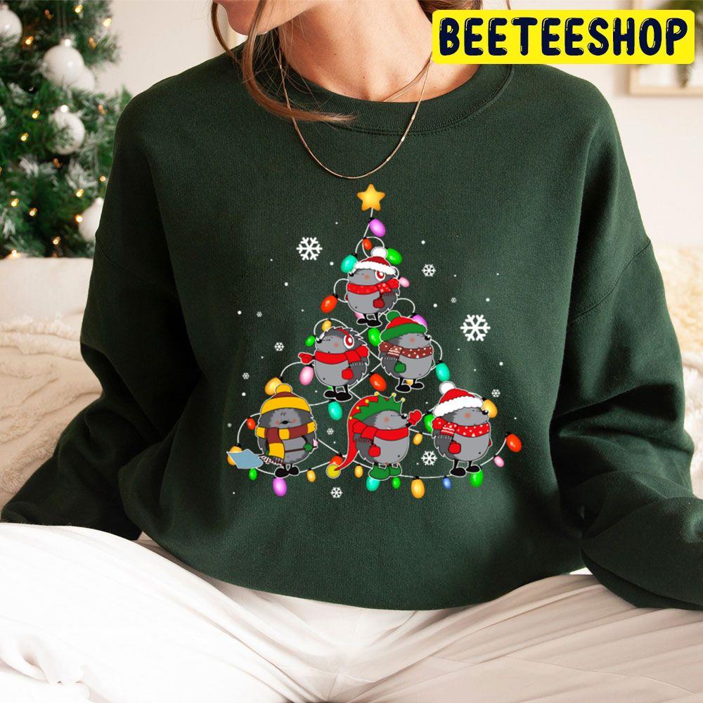 Santa Hedgehog Christmas Tree The Muppet Christmas Carol Beeteeshop Trending Unisex Sweatshirt Santa Hedgehog Christmas Tree The Muppet Christmas Carol Beeteeshop Trending Unisex Sweatshirt