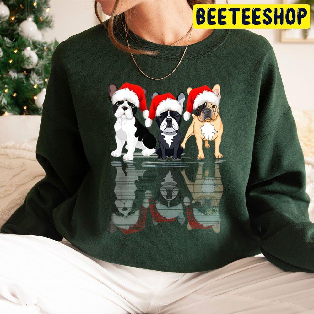Shadow Boston Terrier Dog Christmas Cute Boston Terrier Santar Hat Beeteeshop Trending Unisex Sweatshirt Shadow Boston Terrier Dog Christmas Cute Boston Terrier Santar Hat Beeteeshop Trending Unisex Sweatshirt