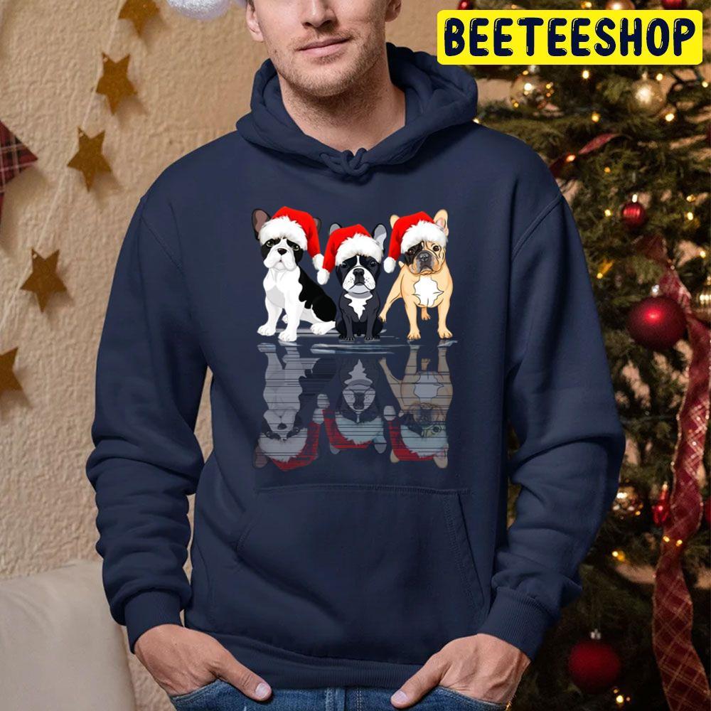 Shadow Boston Terrier Dog Christmas Cute Boston Terrier Santar Hat Beeteeshop Trending Unisex Sweatshirt Shadow Boston Terrier Dog Christmas Cute Boston Terrier Santar Hat Beeteeshop Trending Unisex Sweatshirt