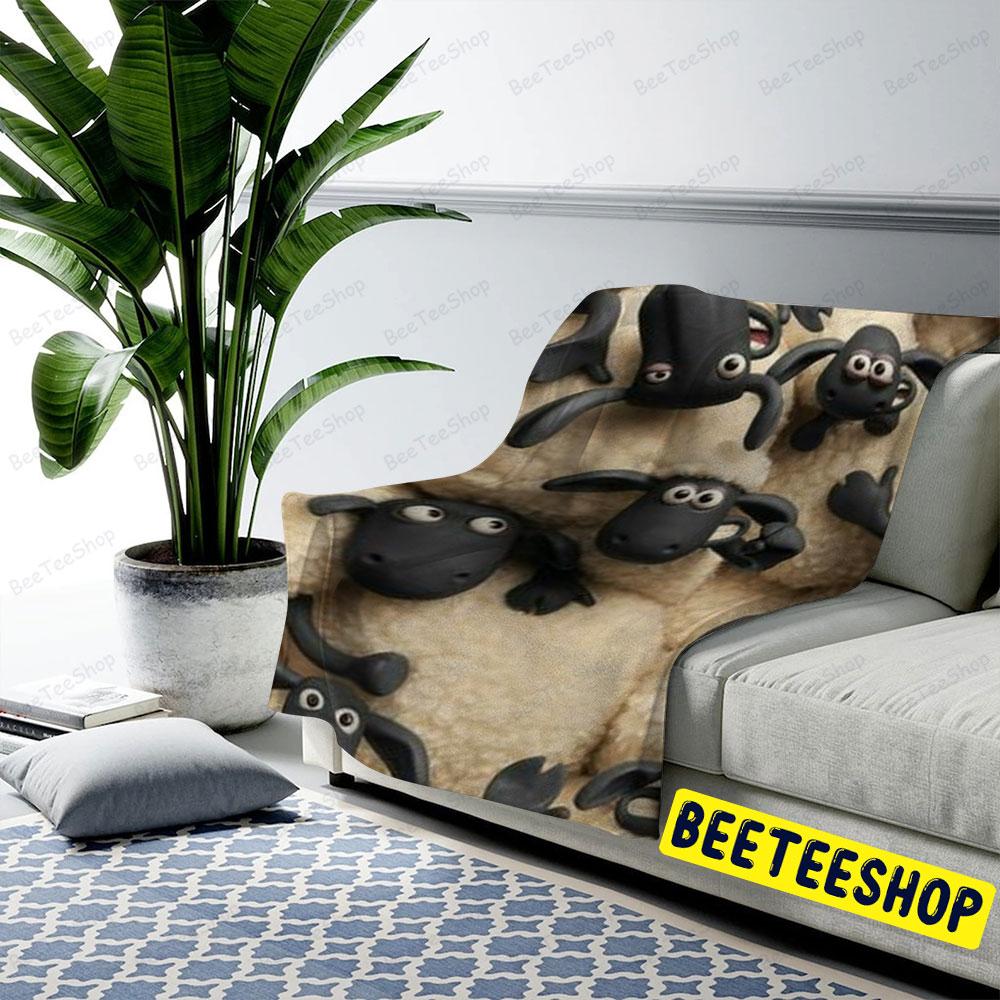 Shaun The Sheep The Flight Before Christmas 8 Trending US Cozy Blanket Shaun The Sheep The Flight Before Christmas 8 Trending US Cozy Blanket