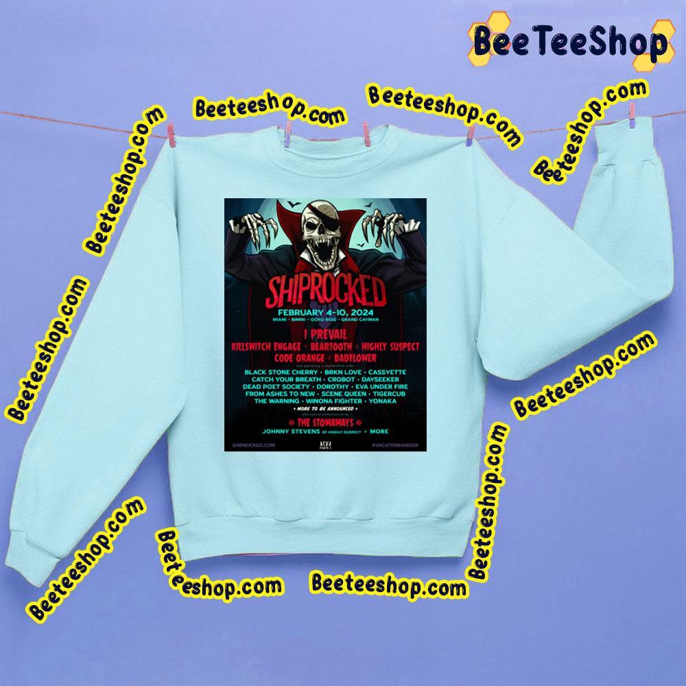 Shiprocked 2024 Announce Beeteeshop Trending Unisex Sweatshirt Shiprocked 2024 Announce Beeteeshop Trending Unisex Sweatshirt