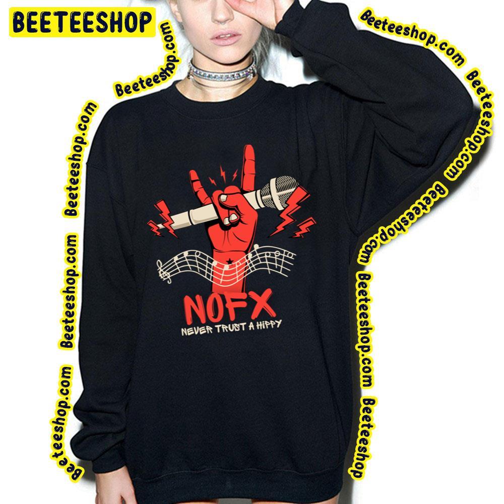 Sing Never Trust A Hippy Nofx Beeteeshop Trending Unisex T-Shirt Sing Never Trust A Hippy Nofx Beeteeshop Trending Unisex T-Shirt