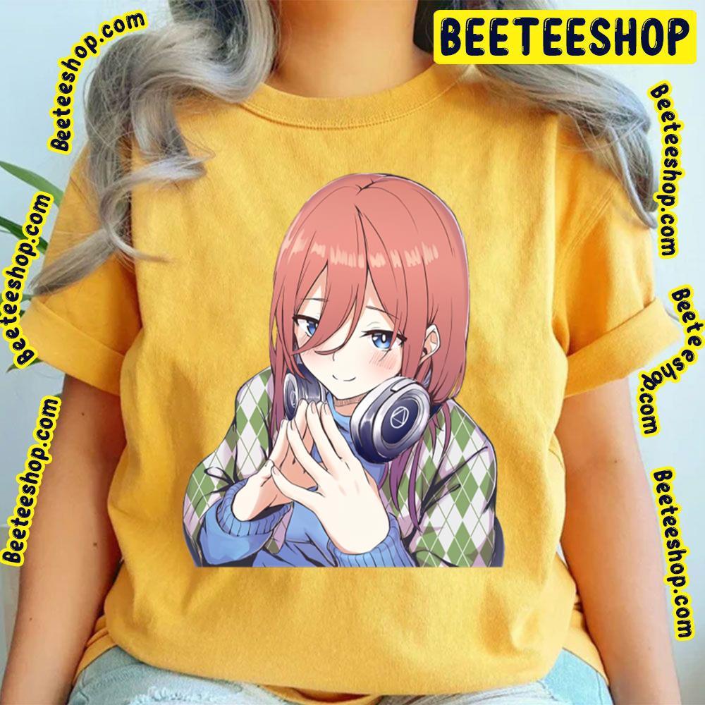 Smile Miku Nakano The Quintessential Quintuplets Beeteeshop Trending Unisex T-Shirt Smile Miku Nakano The Quintessential Quintuplets Beeteeshop Trending Unisex T-Shirt