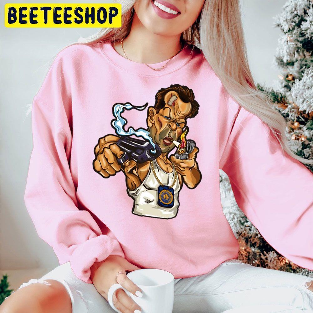 Smoke Die Hard Christmas Beeteeshop Trending Unisex Hoodie Smoke Die Hard Christmas Beeteeshop Trending Unisex Hoodie