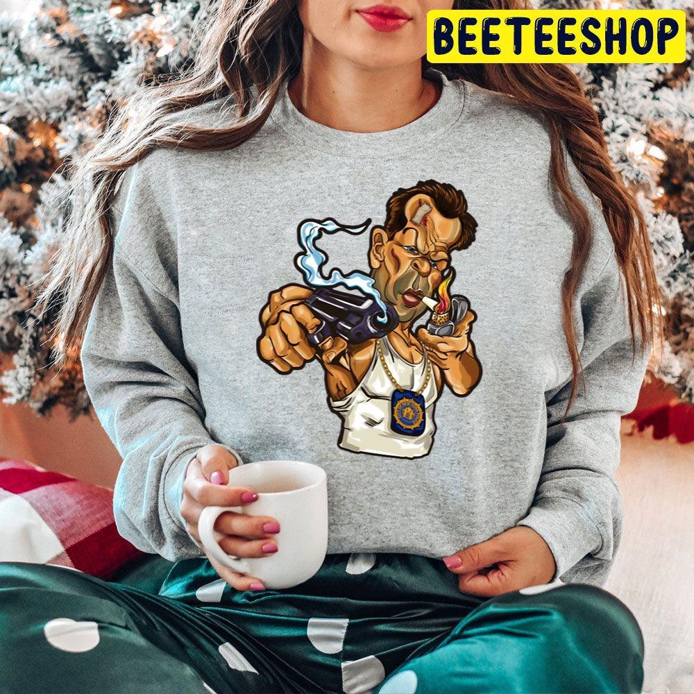 Smoke Die Hard Christmas Beeteeshop Trending Unisex Hoodie Smoke Die Hard Christmas Beeteeshop Trending Unisex Hoodie