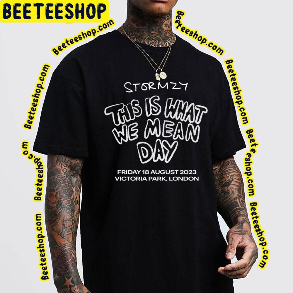 Stormzy 2023 London Beeteeshop Trending Unisex T-Shirt Stormzy 2023 London Beeteeshop Trending Unisex T-Shirt