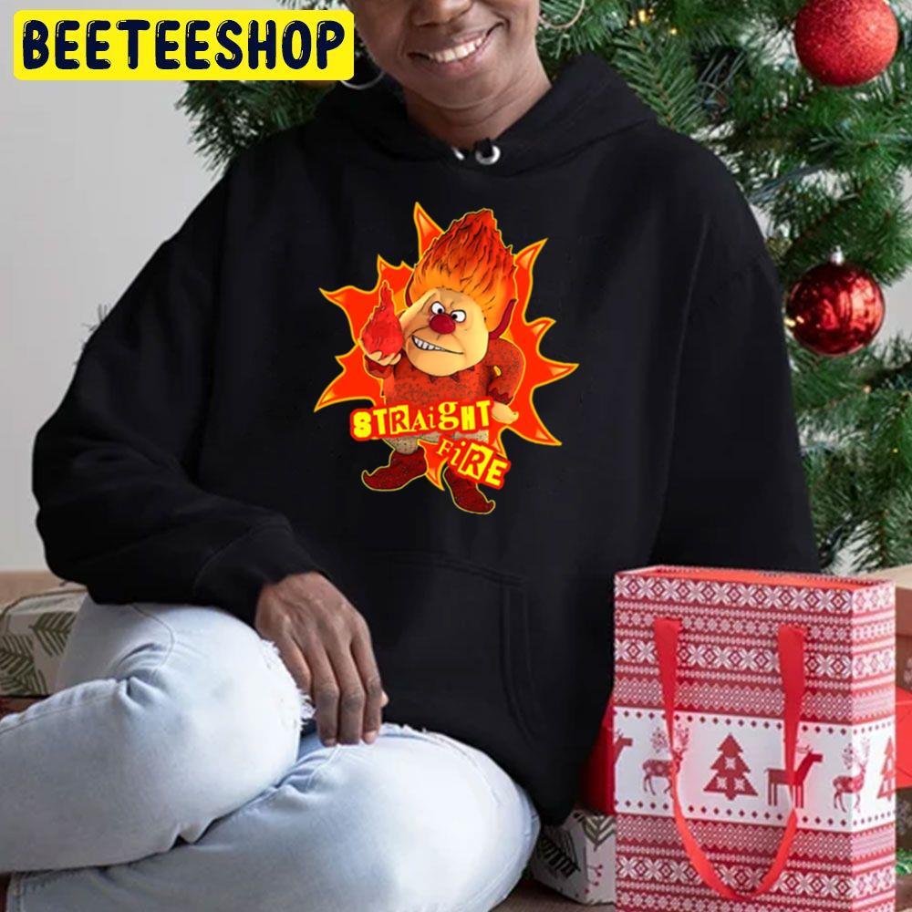 Straight Fire The Year Without A Santa Claus Christmas Beeteeshop Trending Unisex Sweatshirt Straight Fire The Year Without A Santa Claus Christmas Beeteeshop Trending Unisex Sweatshirt