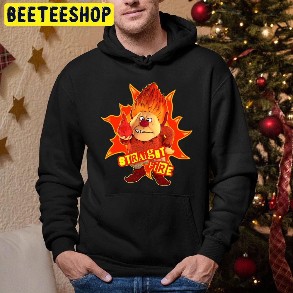 Straight Fire The Year Without A Santa Claus Christmas Beeteeshop Trending Unisex Sweatshirt Straight Fire The Year Without A Santa Claus Christmas Beeteeshop Trending Unisex Sweatshirt