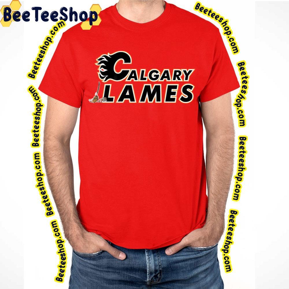 Swept Calgary Flames Hockey Unisex T-Shirt Swept Calgary Flames Hockey Unisex T-Shirt