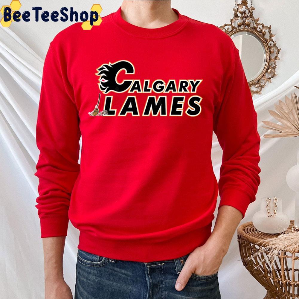 Swept Calgary Flames Hockey Unisex T-Shirt Swept Calgary Flames Hockey Unisex T-Shirt