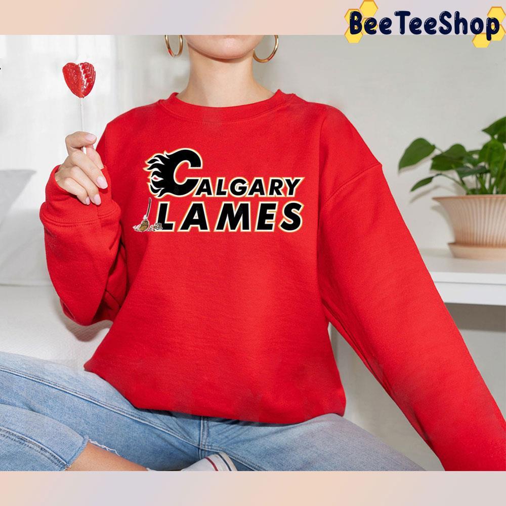 Swept Calgary Flames Hockey Unisex T-Shirt Swept Calgary Flames Hockey Unisex T-Shirt