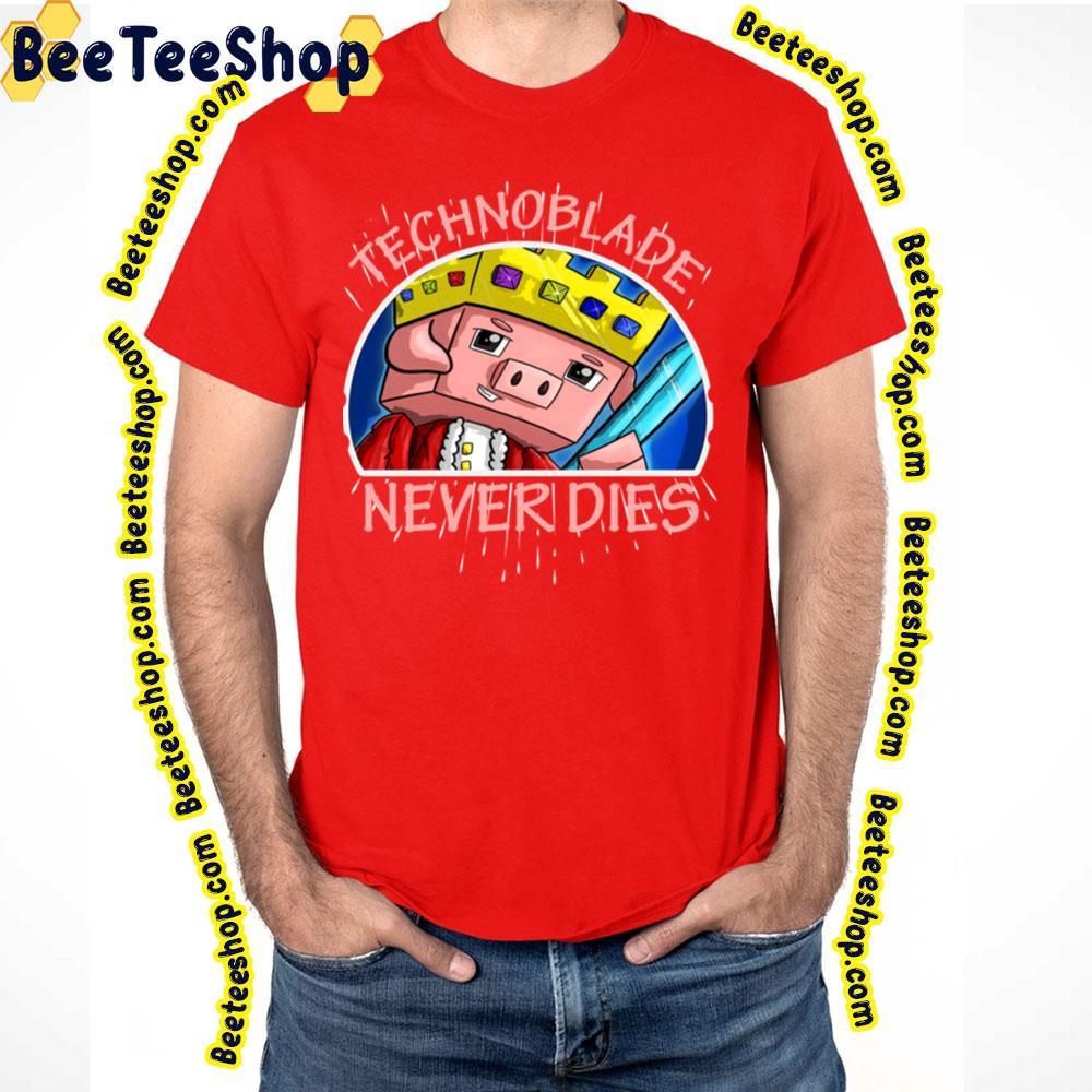Technoblade Never Dies Minecraft Unisex T-Shirt Technoblade Never Dies Minecraft Unisex T-Shirt