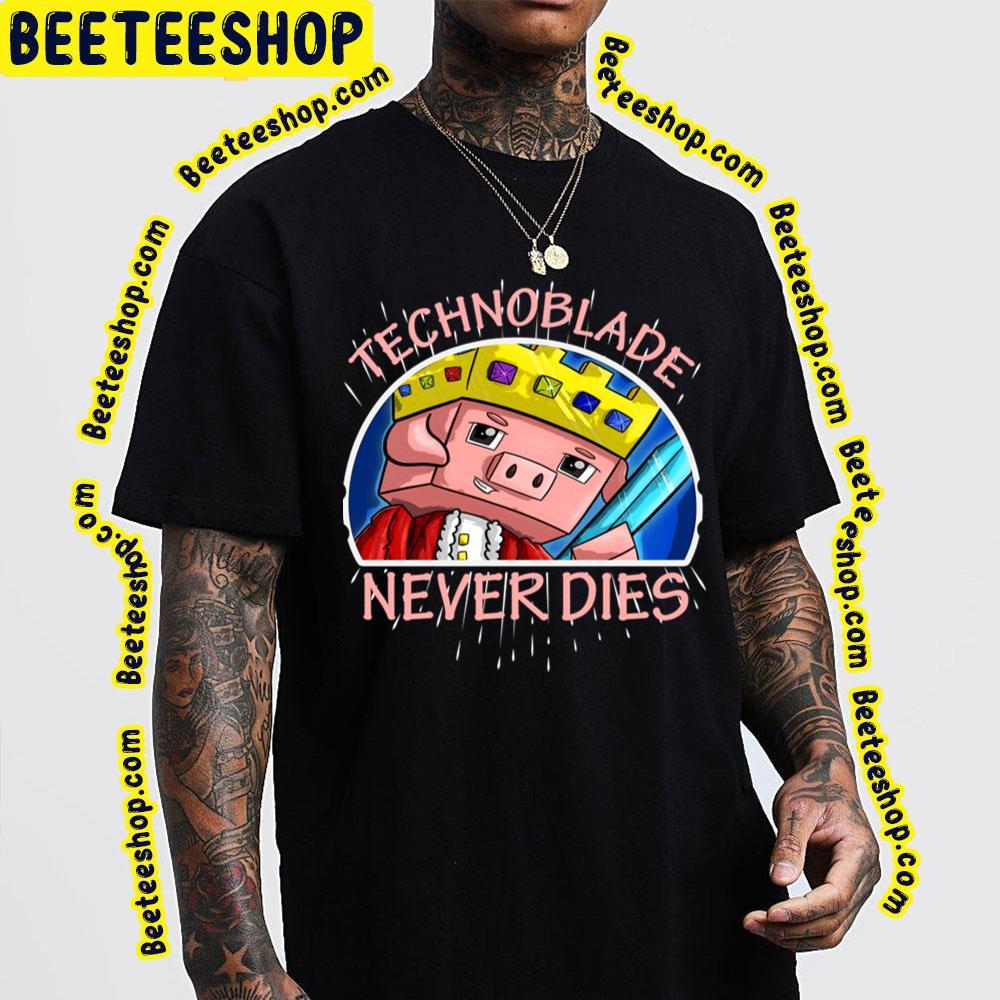 Technoblade Never Dies Minecraft Unisex T-Shirt Technoblade Never Dies Minecraft Unisex T-Shirt