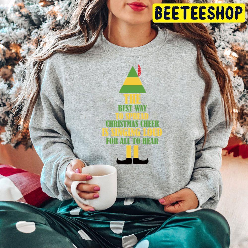 The Best Way To Spread Elf Christmas Beeteeshop Trending Unisex Hoodie The Best Way To Spread Elf Christmas Beeteeshop Trending Unisex Hoodie