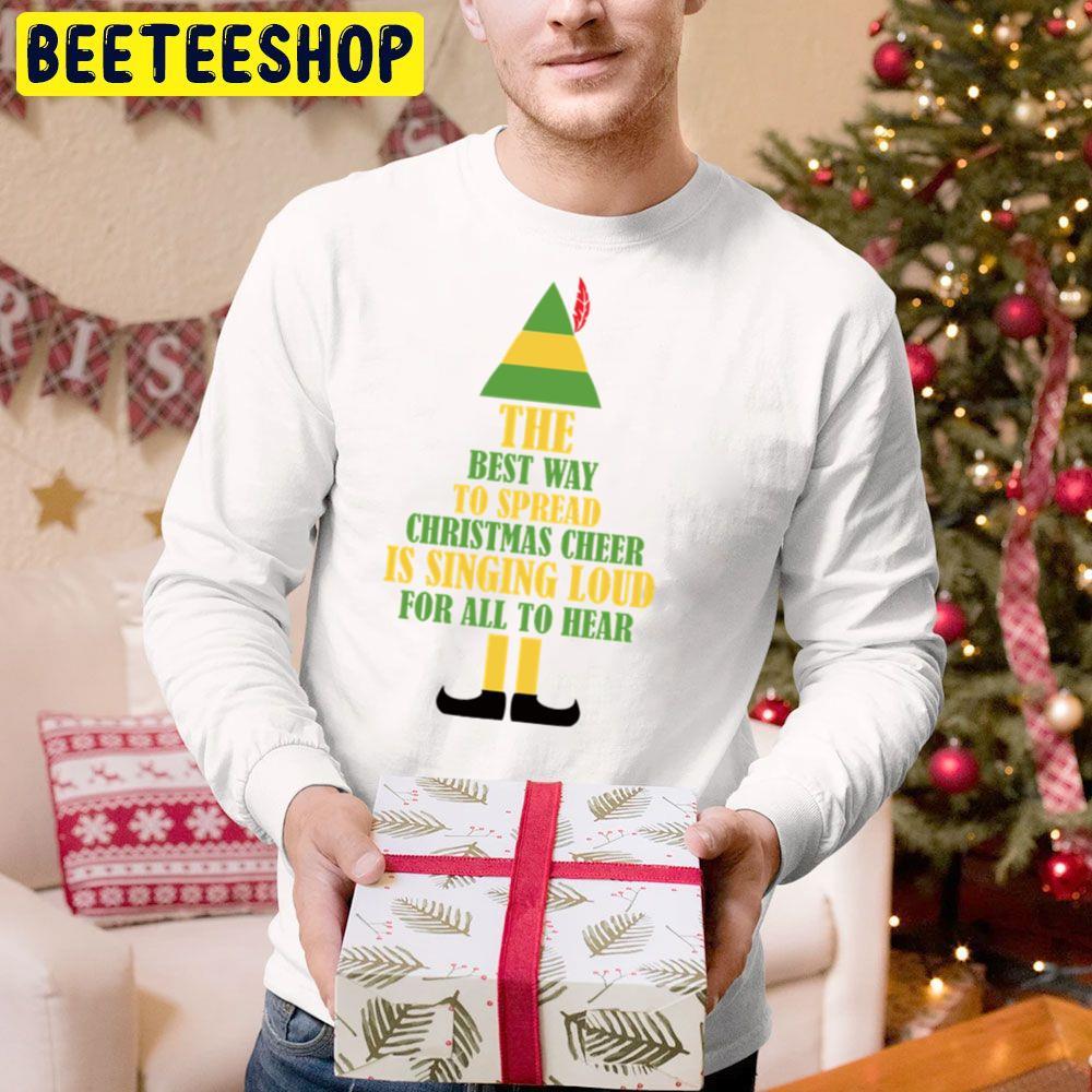 The Best Way To Spread Elf Christmas Beeteeshop Trending Unisex Hoodie The Best Way To Spread Elf Christmas Beeteeshop Trending Unisex Hoodie